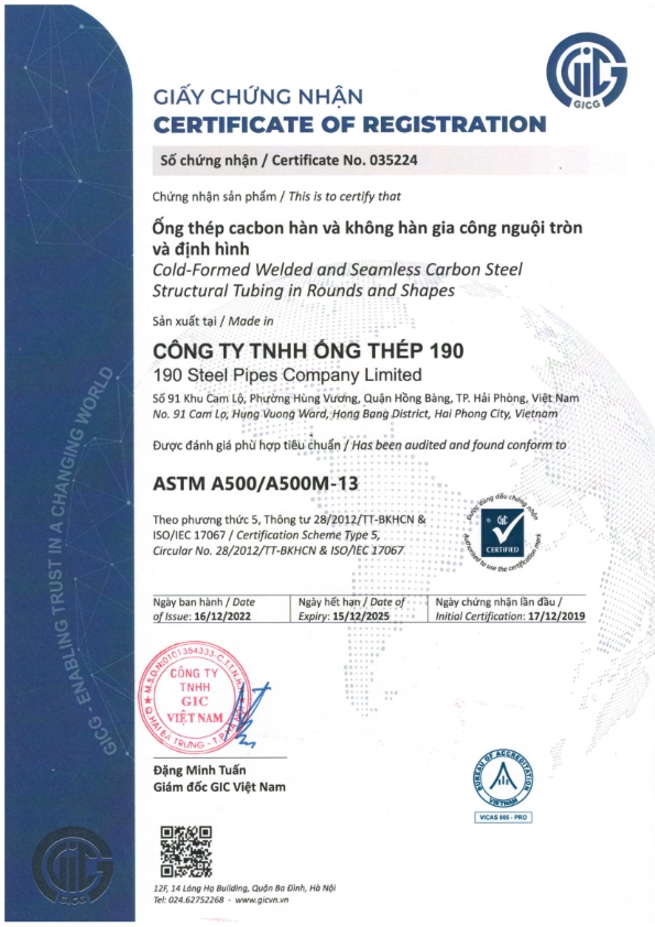 Tiêu chuẩn Mỹ ASTM A500/500M - 13 - American Standard